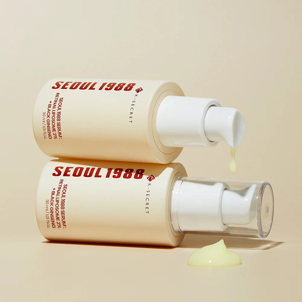 K SAECRET SEOUL 1988 SERUM : RETINAL LIPOSOME 2% + BLACK GINSENG