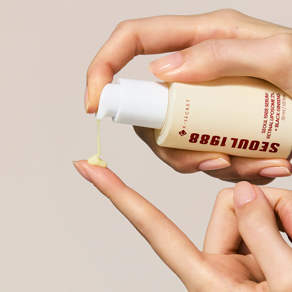 K SAECRET SEOUL 1988 SERUM : RETINAL LIPOSOME 2% + BLACK GINSENG