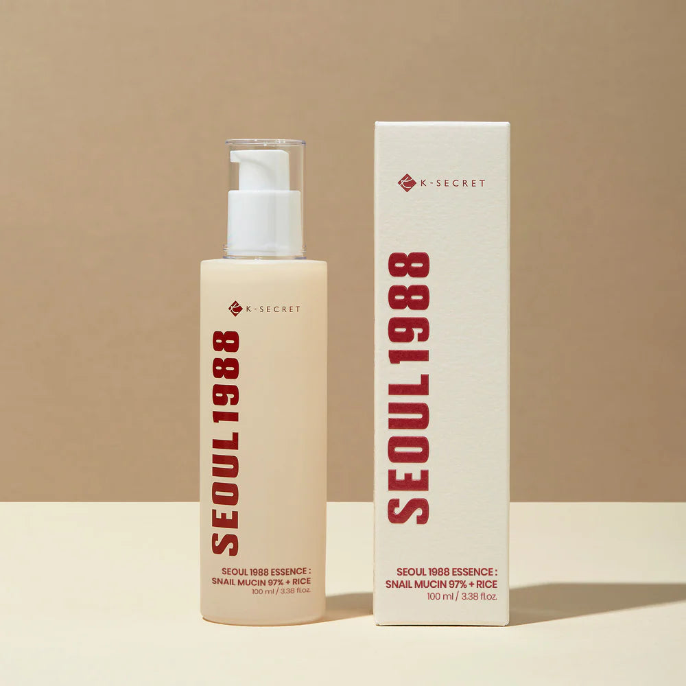 K SECRET SEOUL 1988 ESSENCE : SNAIL MUCIN 97% + RICE