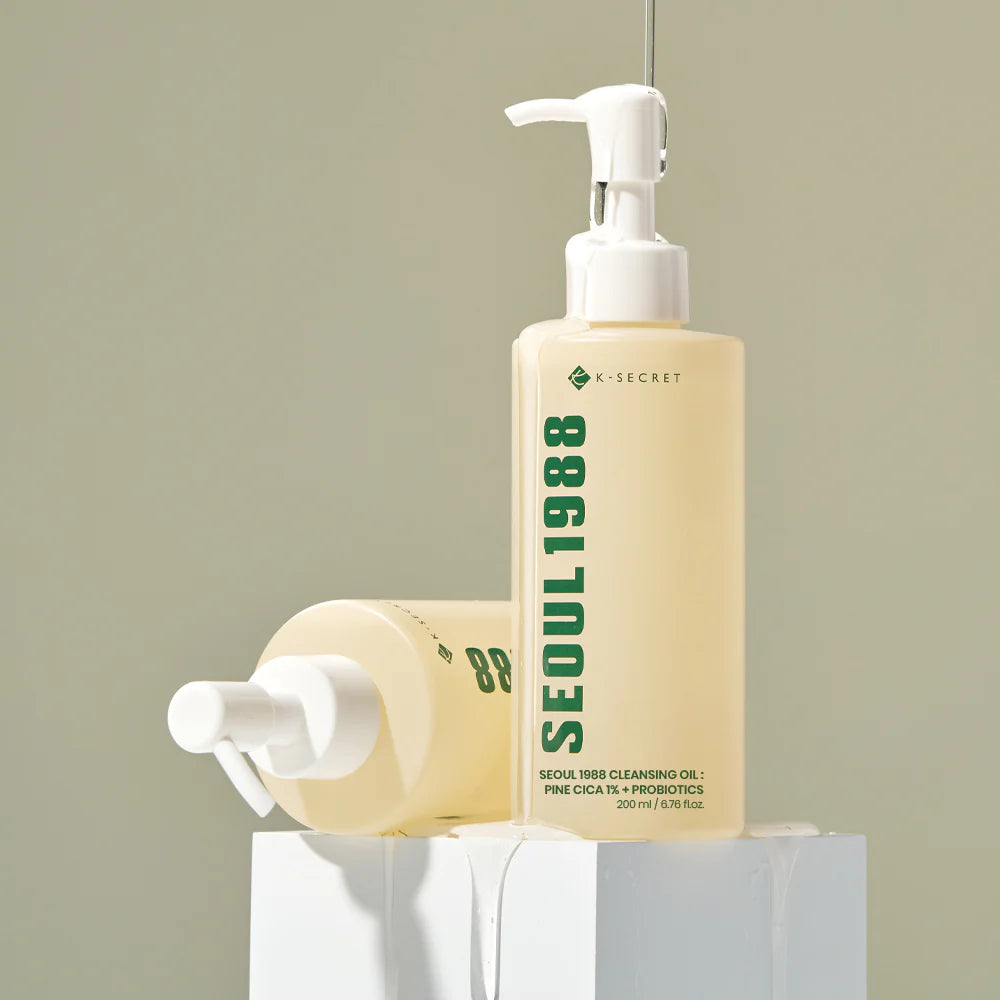 K SECRET SEOUL 1988 CLEANSING OIL : PINE CICA 1% + PROBIOTICS