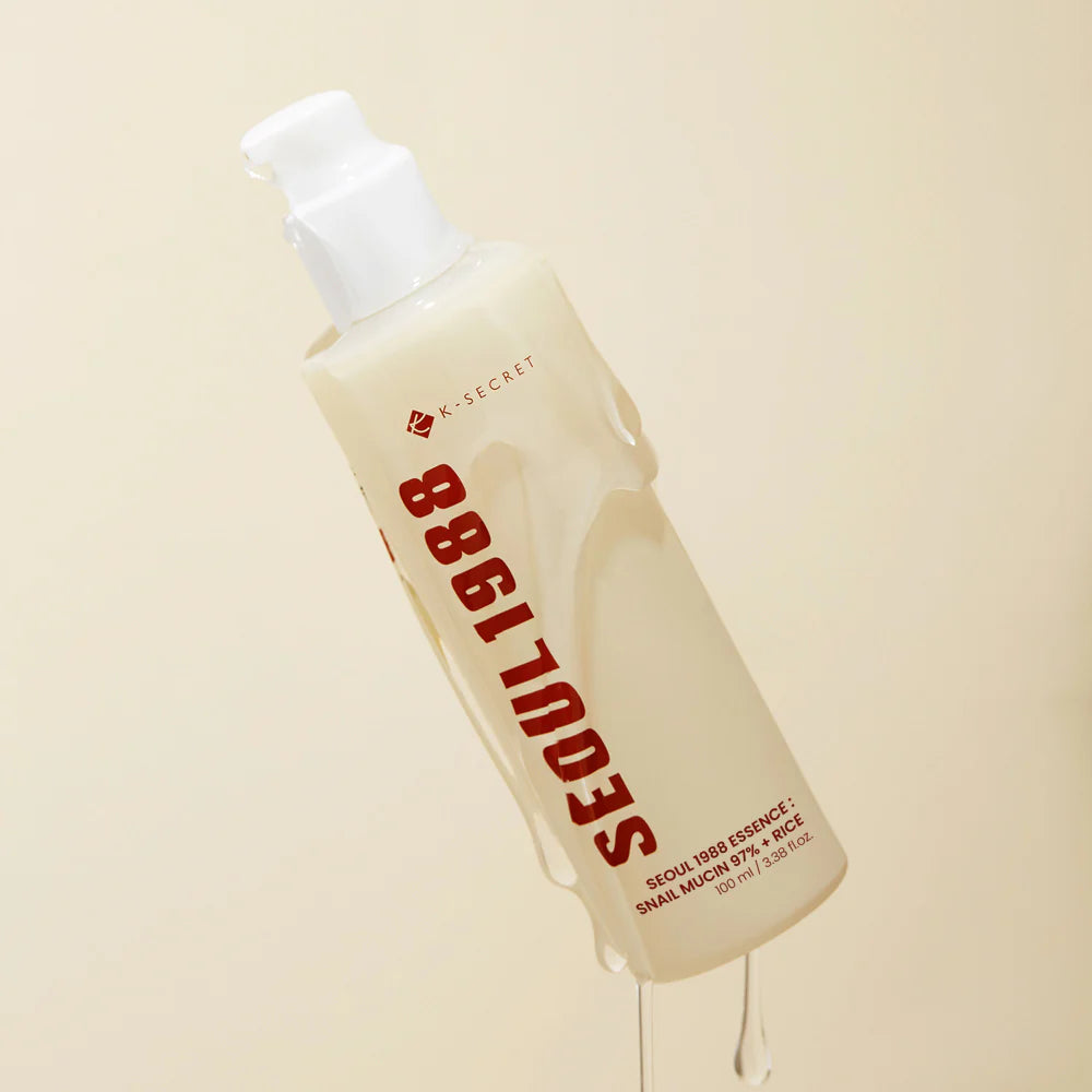 K SECRET SEOUL 1988 ESSENCE : SNAIL MUCIN 97% + RICE