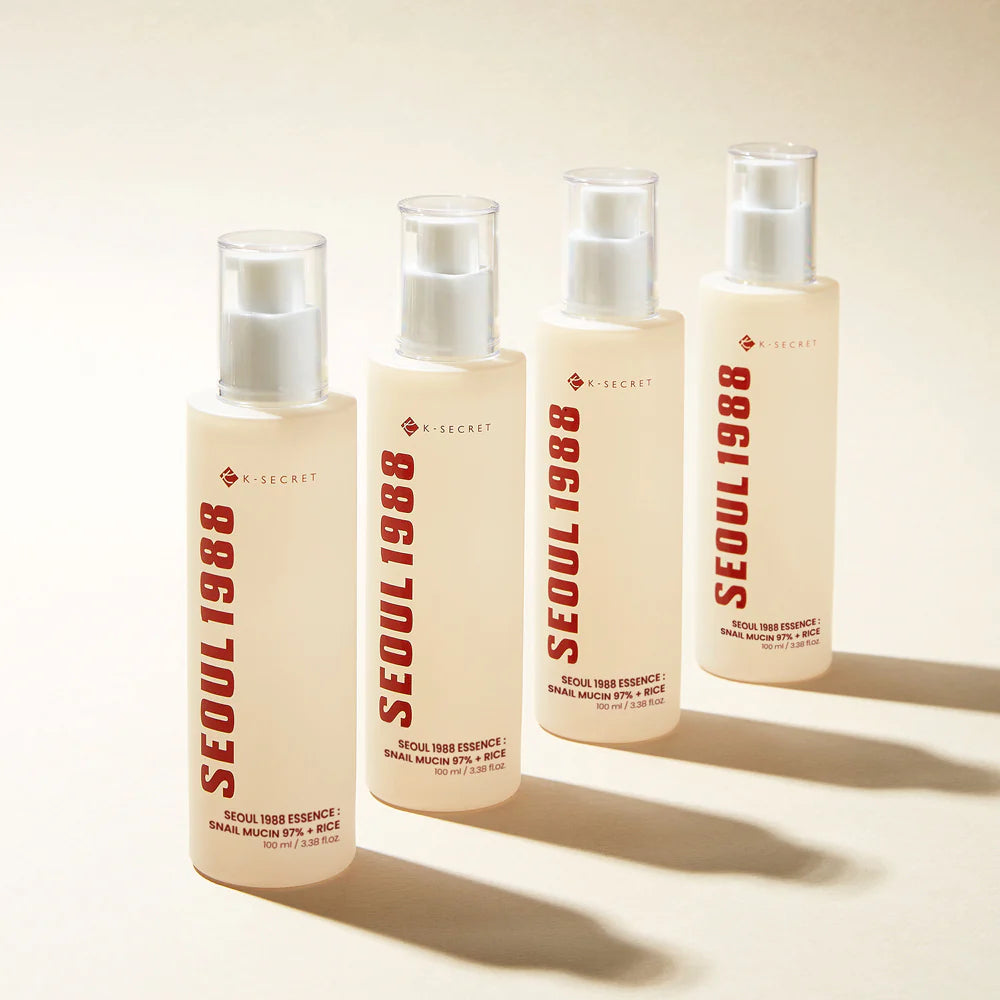 K SECRET SEOUL 1988 ESSENCE : SNAIL MUCIN 97% + RICE